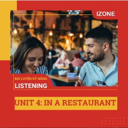 Listen Carefully – Unit 4 – In a restaurant