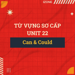 Từ vựng sơ cấp – Unit 22: Động từ khuyết thiếu Can và Could.