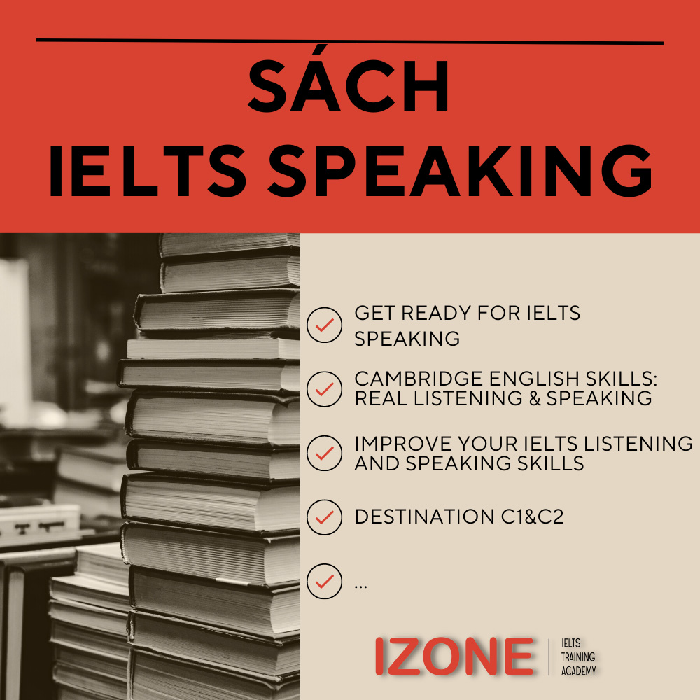 [Tài Liệu QUAN TRỌNG] 7 bộ sách IELTS Speaking cho mọi trình độ, lứa tuổi