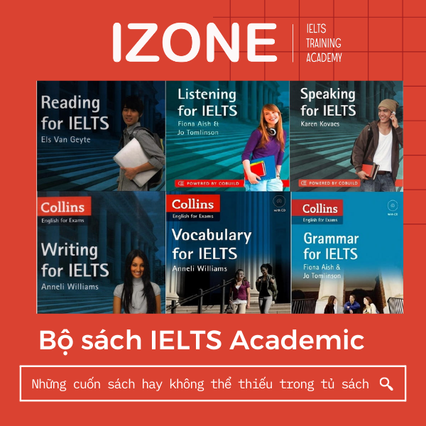 TOP 5 bộ sách IELTS không thể thiếu khi ôn IELTS Academic