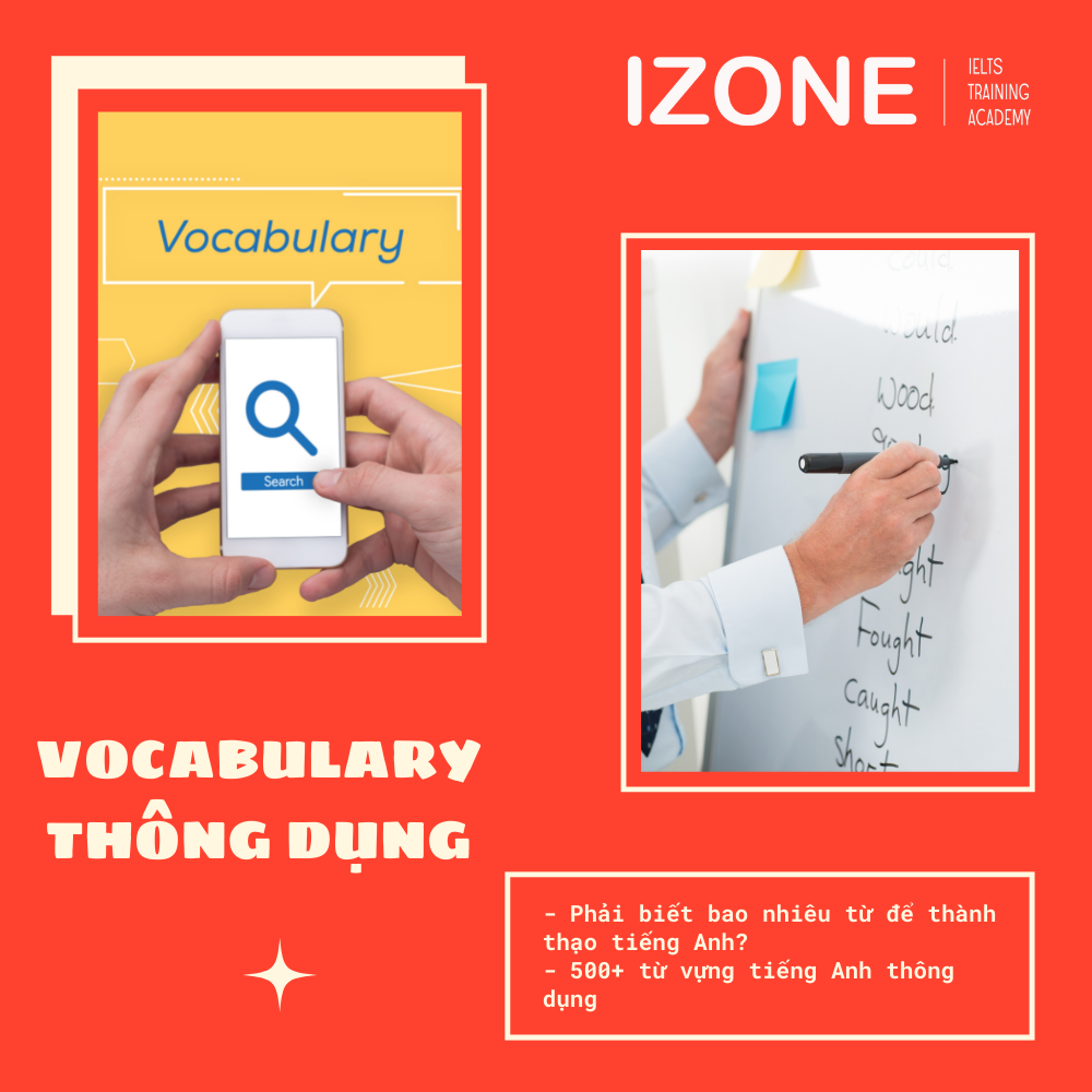 Vocabulary thông dụng – phải biết bao nhiêu từ để thành thạo tiếng Anh