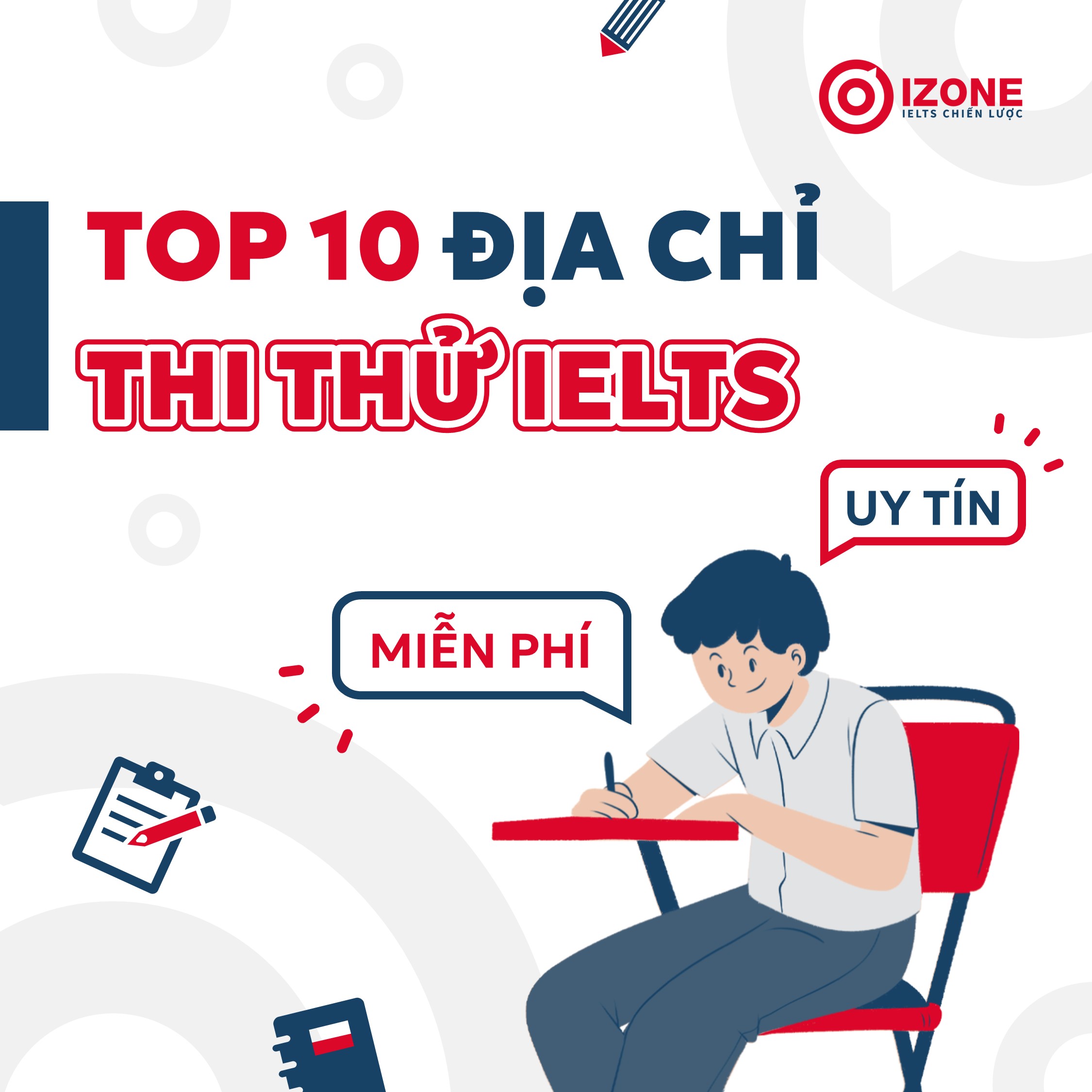 Top 10 địa chỉ thi thử IELTS, test trình độ IELTS miễn phí