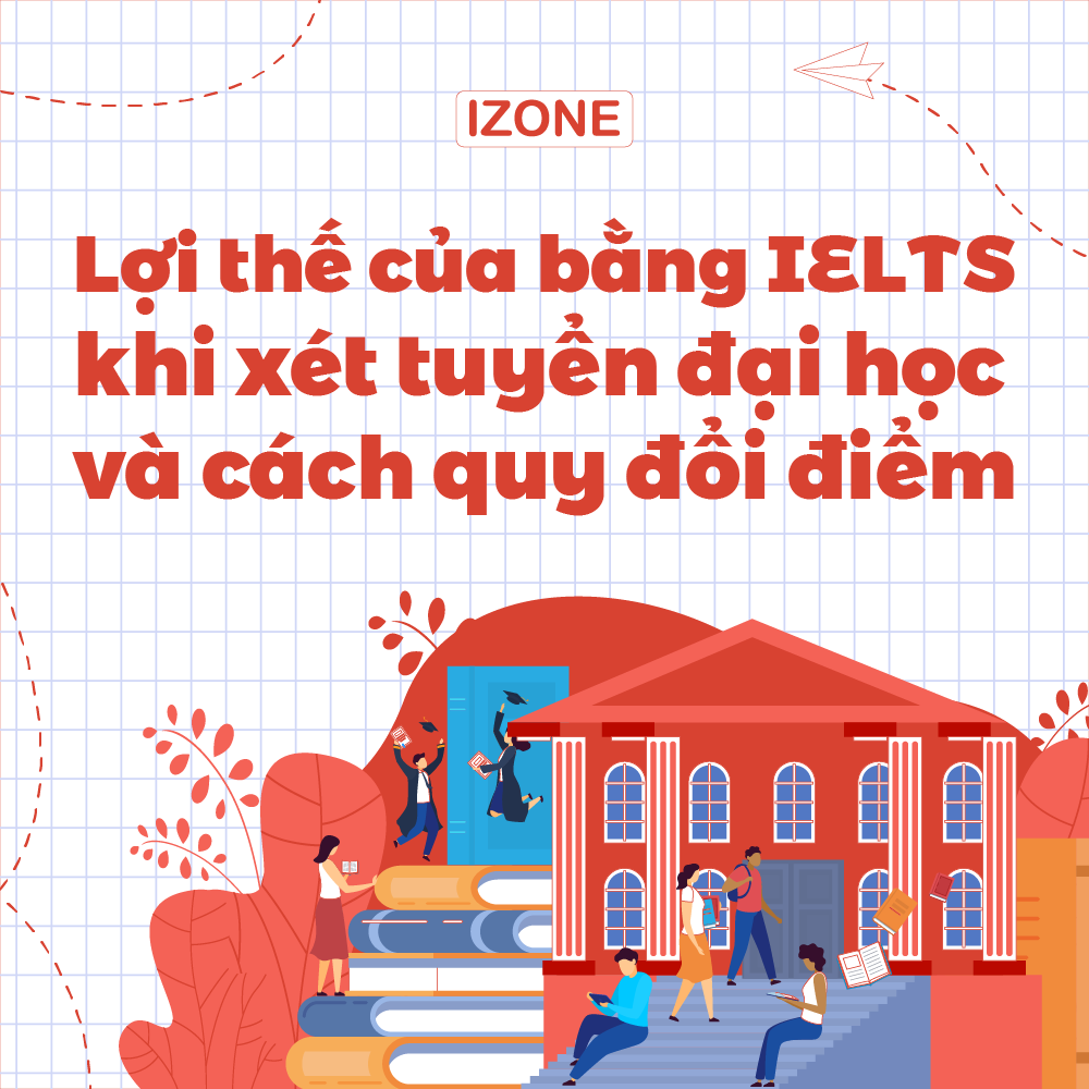 IELTS trong xét tuyển đại học và cách quy đổi điểm 2023