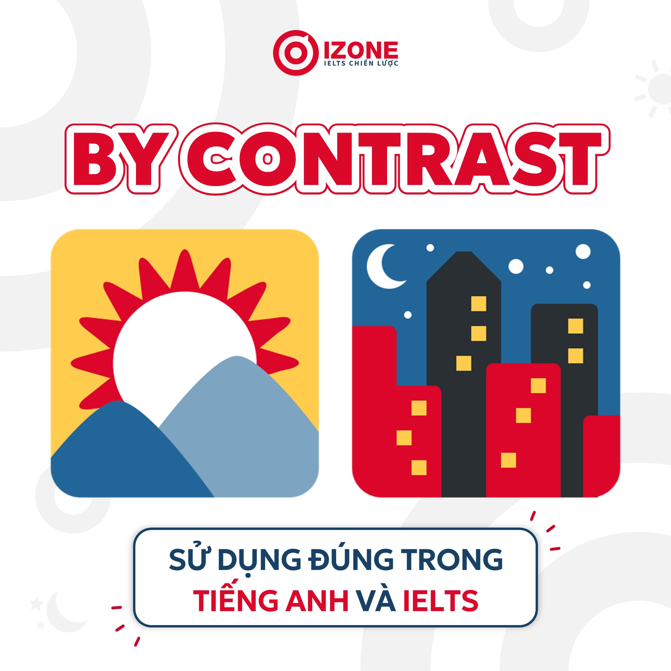 By contrast là gì? Sử dụng sao cho đúng trong tiếng Anh và IELTS