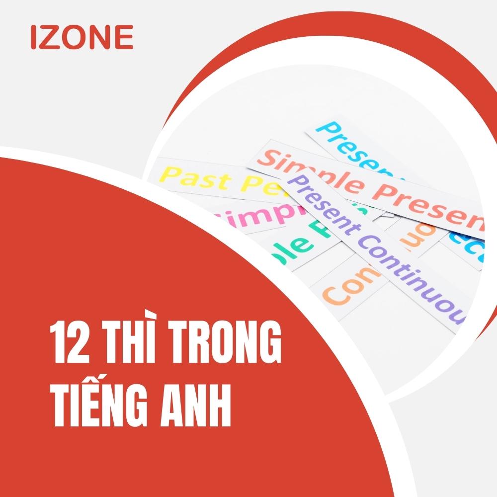 12 thì trong tiếng Anh: Lý thuyết + Cách học + Mindmap + Bài tập