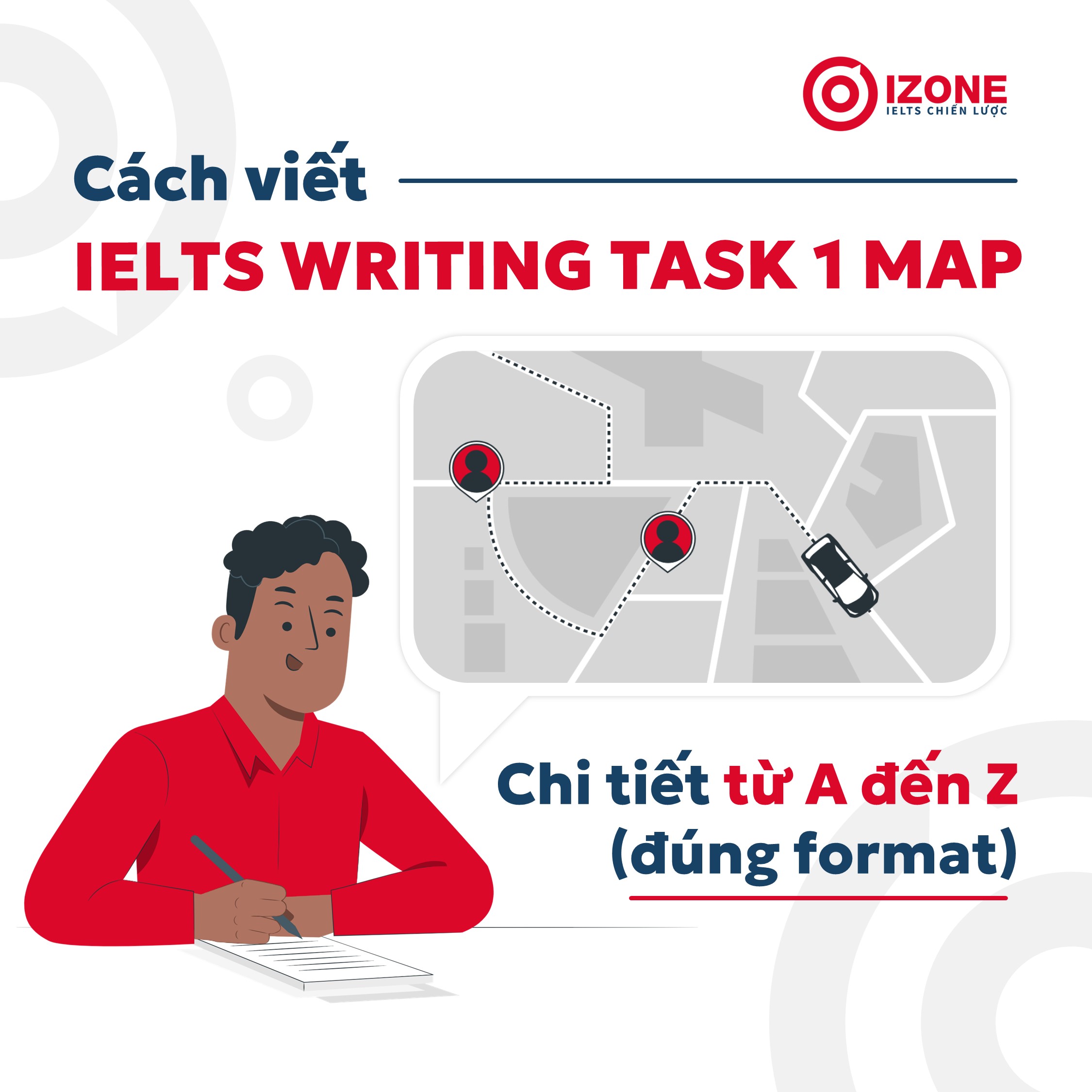 Cách viết IELTS Writing Task 1 Map: Chi tiết từ A đến Z (đúng format)