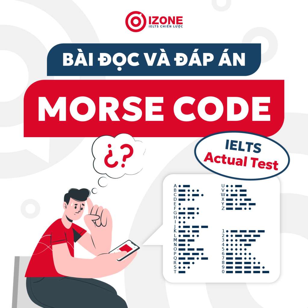 Bài đọc Morse code IELTS Actual Test 