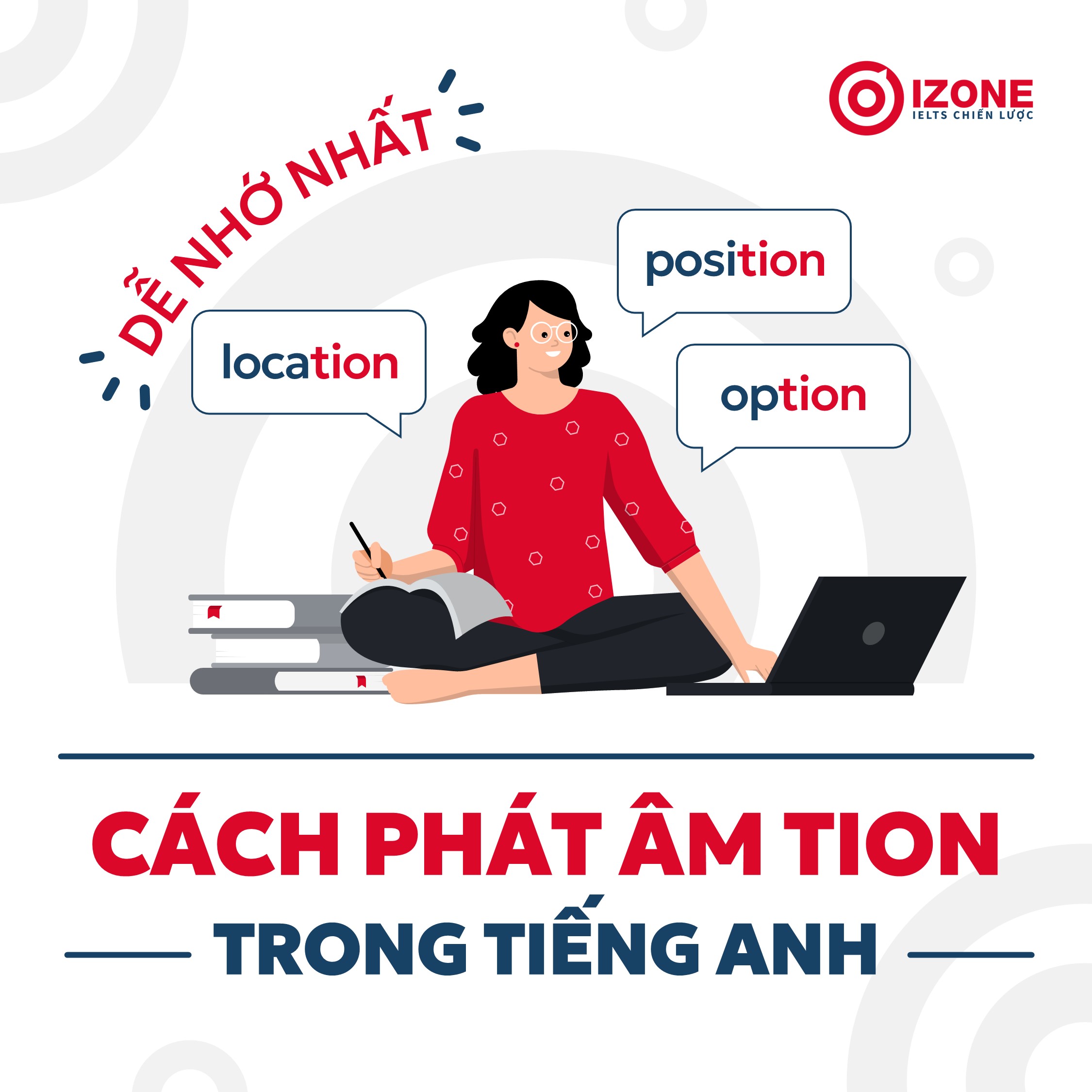 Nắm trong tay cách phát âm TION trong tiếng Anh dễ nhớ nhất