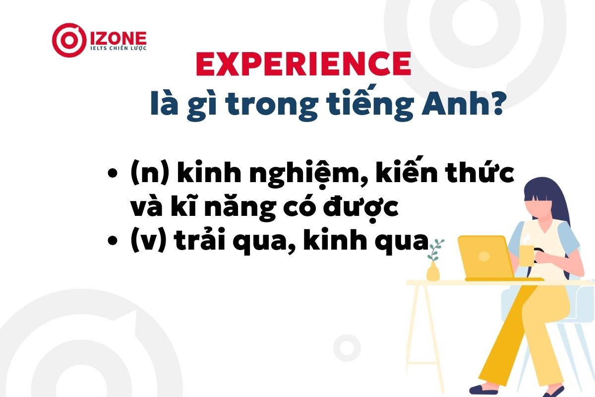 Experience là gì trong tiếng Anh? Giải nghĩa