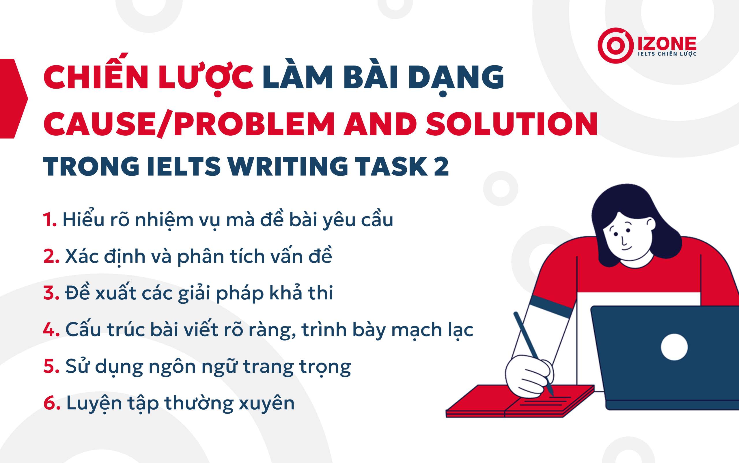 chiến lược làm problem and solution essay