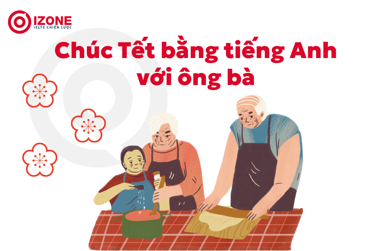 Những lời chúc Tết bằng tiếng Anh với ông bà ý nghĩa