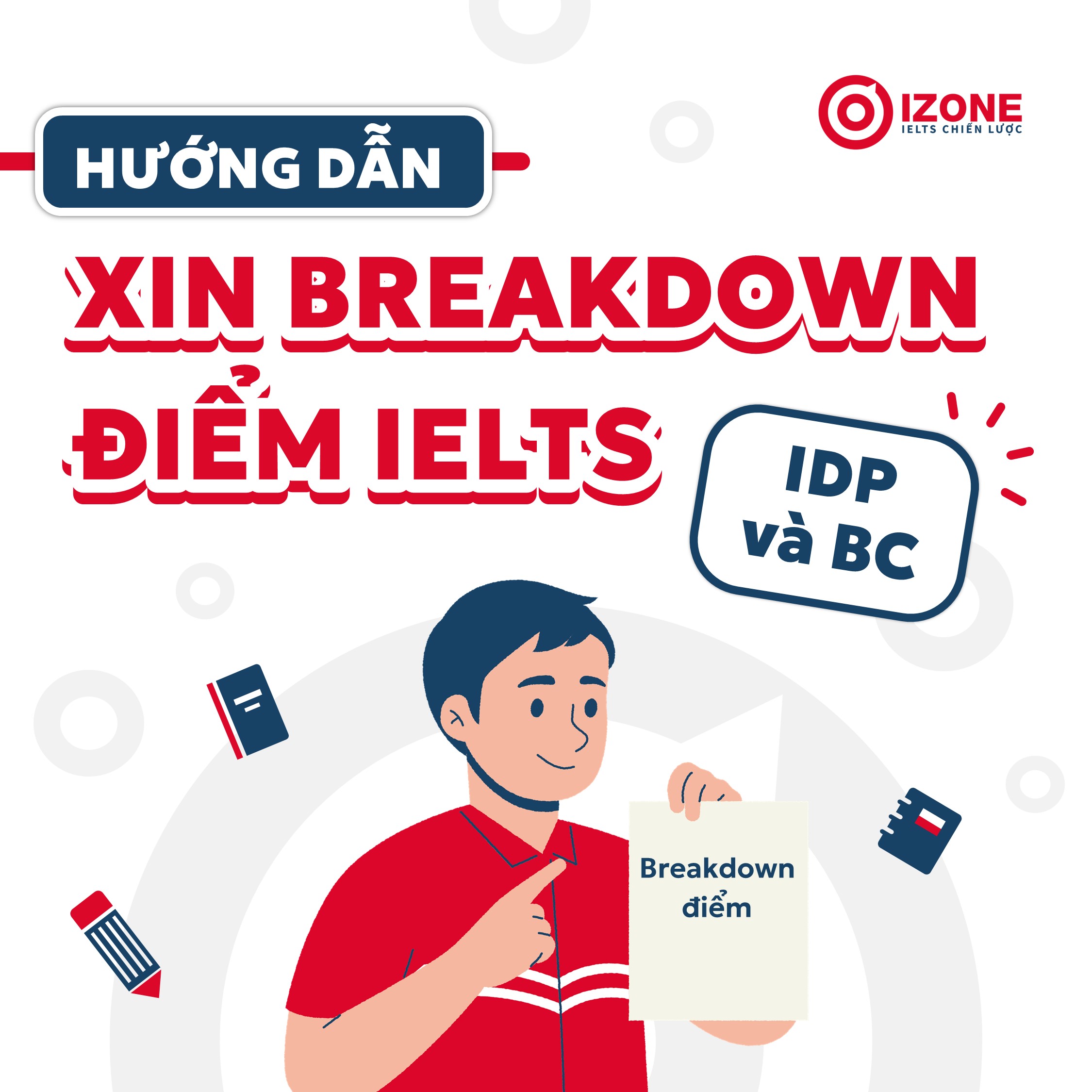 [2024] Hướng dẫn xin breakdown điểm IELTS IDP và BC