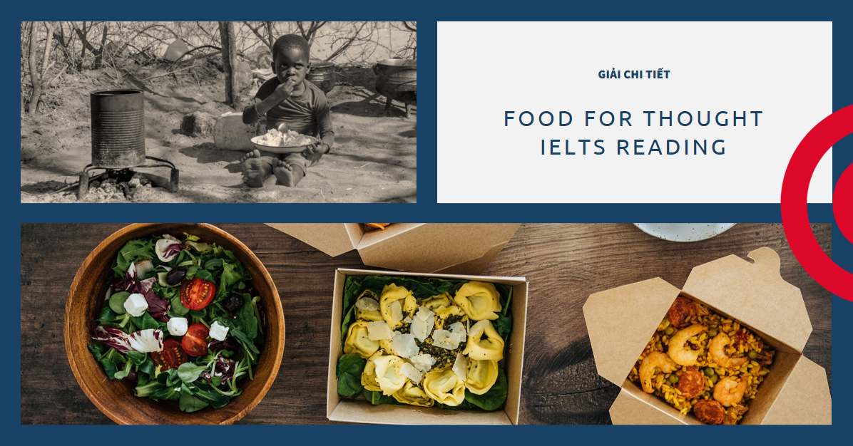 food for thought ielts reading