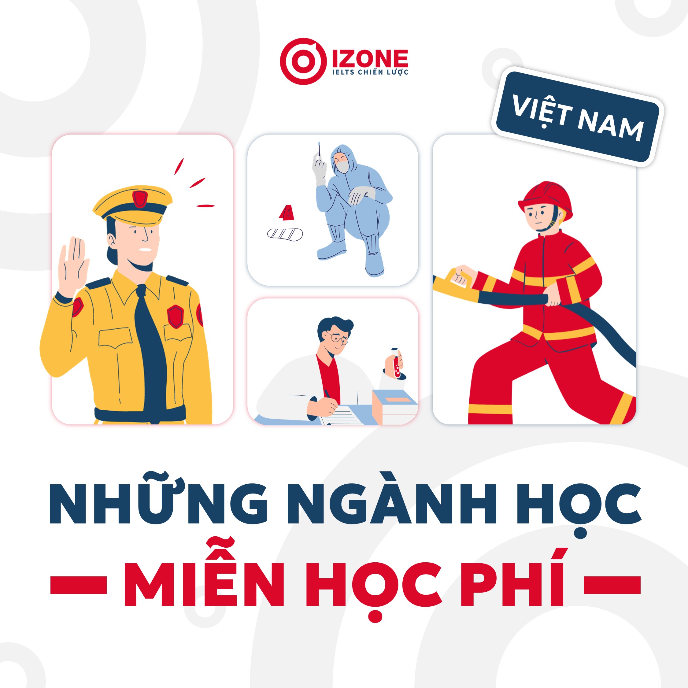 [CẬP NHẬT 2024] Những ngành học được miễn học phí tại Việt Nam