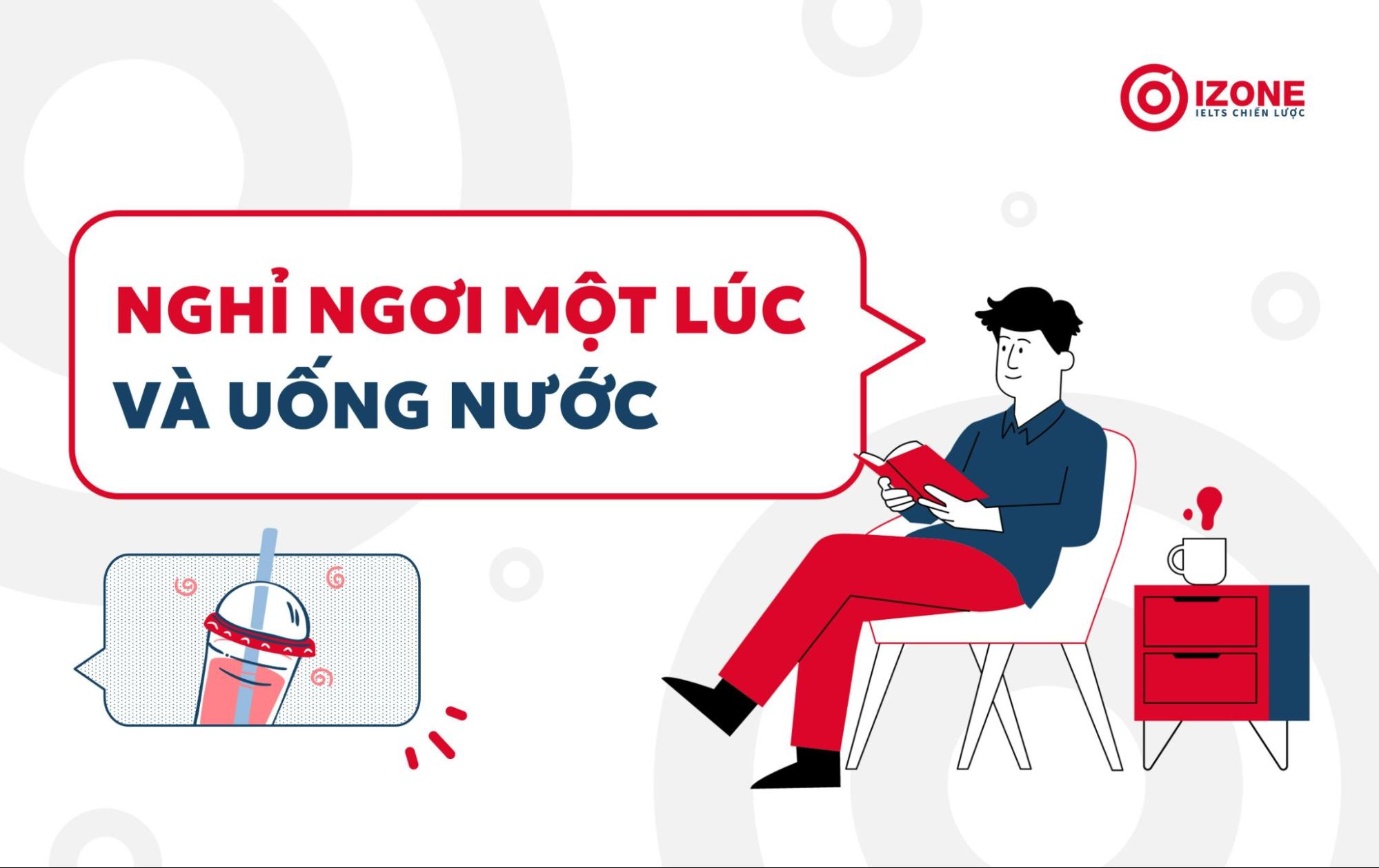 bí quyết tạo động lực làm việc và đi làm để thành công: nghỉ ngơi thư giãn và uống nước giữa giờ