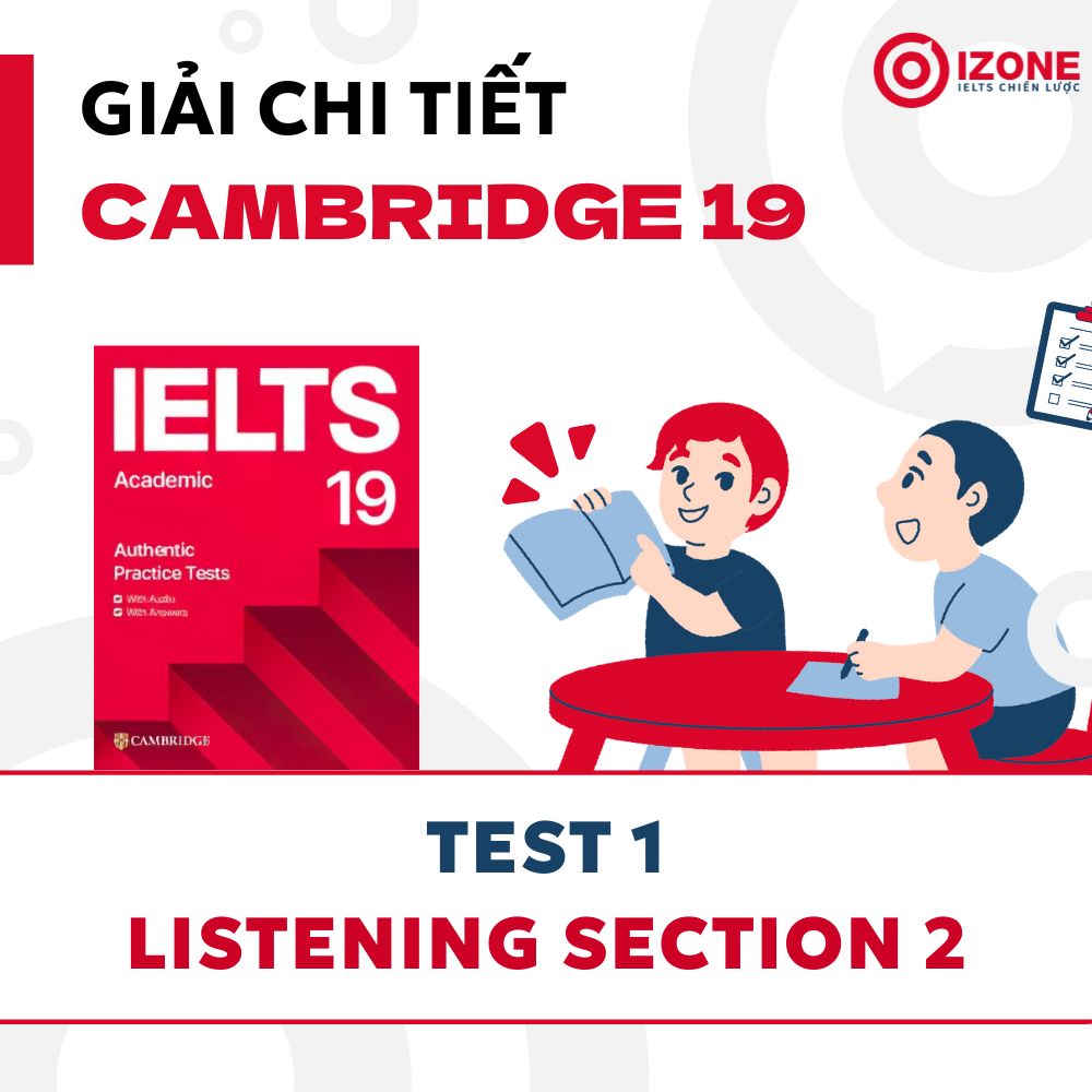 Giải Đề Cambridge IELTS 19 – Test 1: Listening Part 2 – Stanthorpe Twinning Association