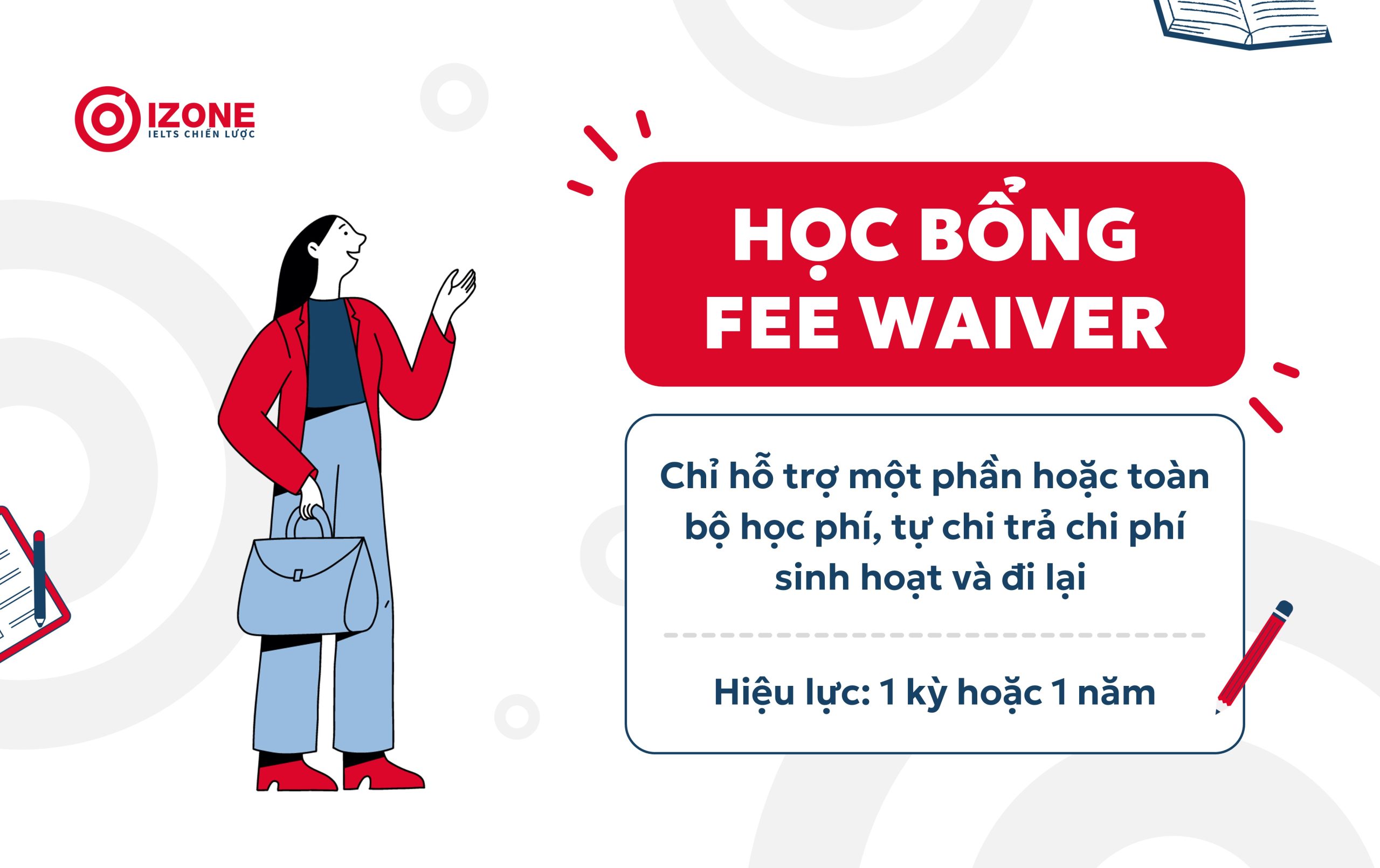 Thông tin về học bổng Fee Waiver