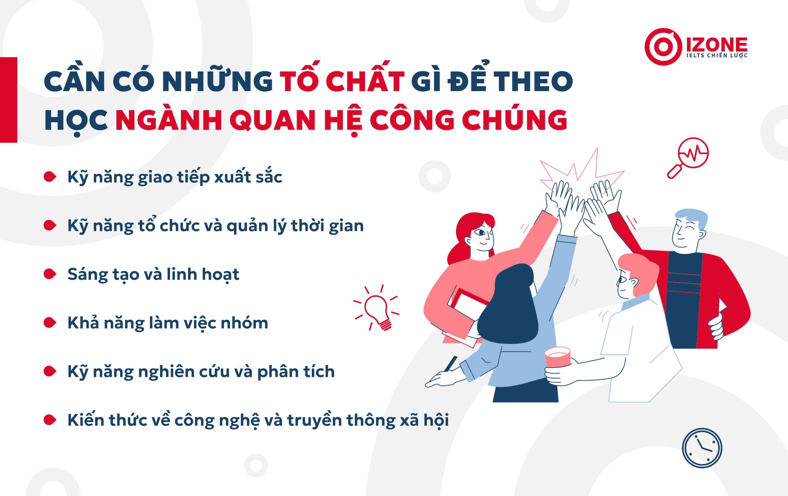 Cần có những tố chất gì để theo học ngành quan hệ công chúng 