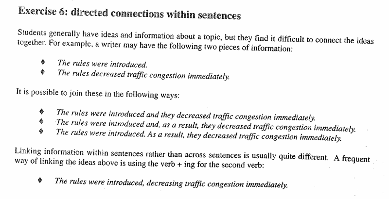 Nội dung sách Academic Writing for IELTS section 2