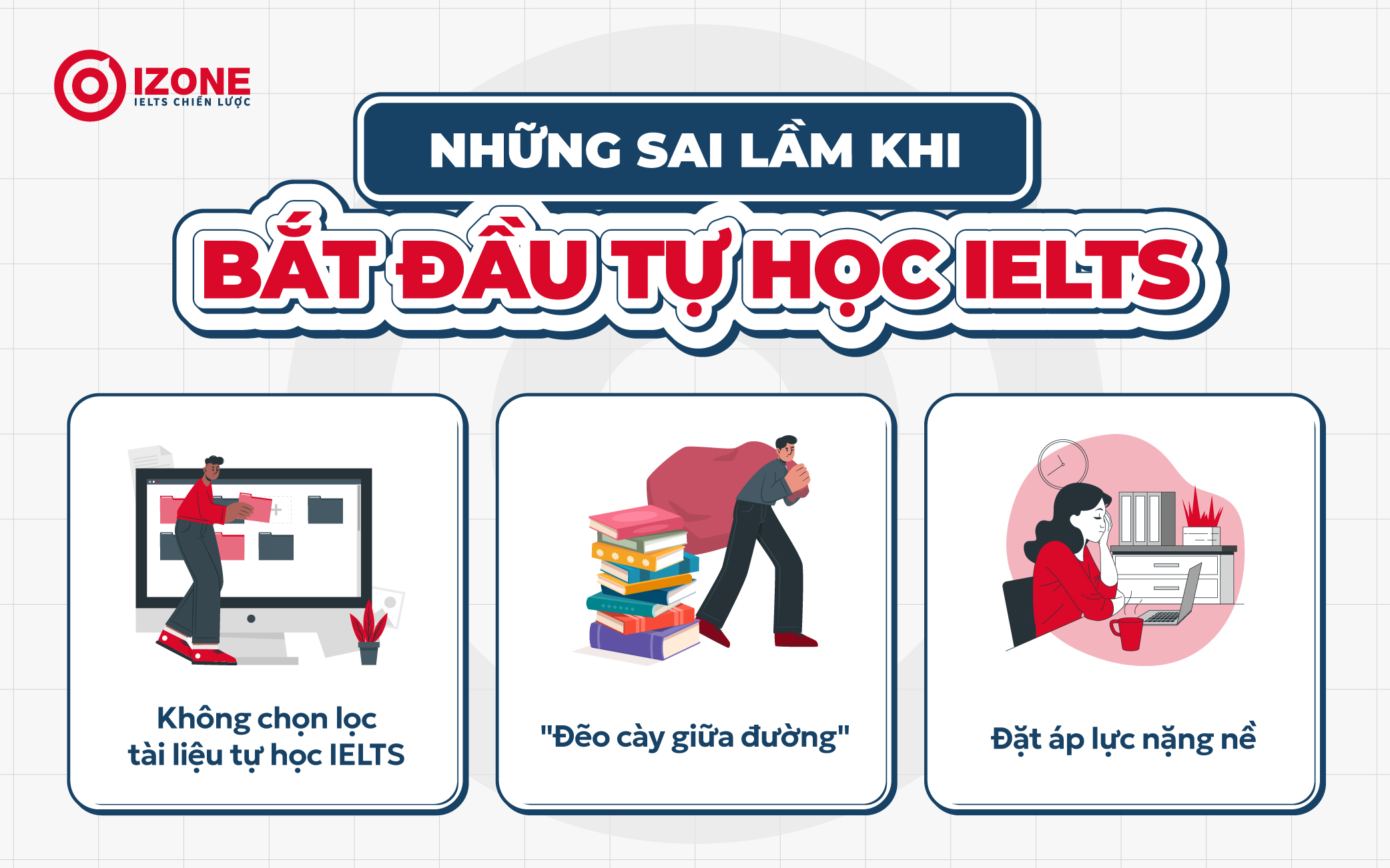 Những sai lầm thường gặp khi bạn tự học IELTS tại nhà 