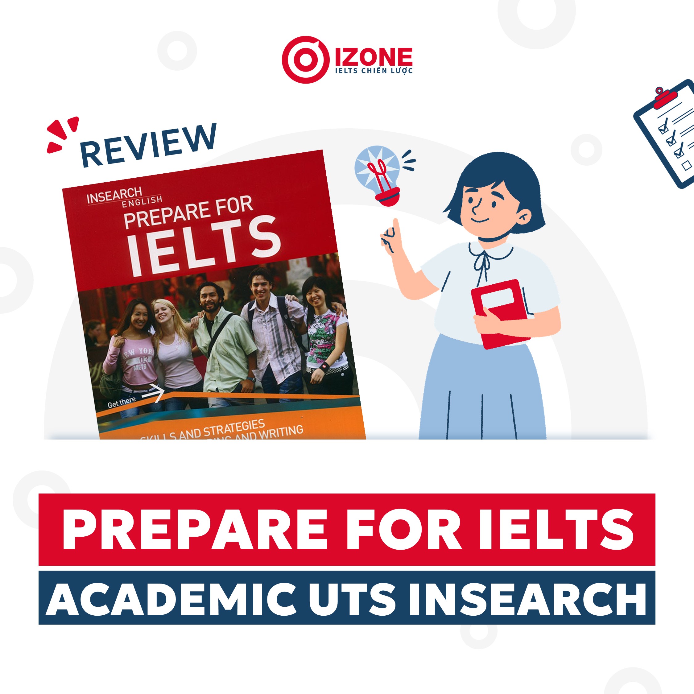 Tải Prepare For IELTS Academic Uts Insearch (PDF + audio) – Review chi tiết