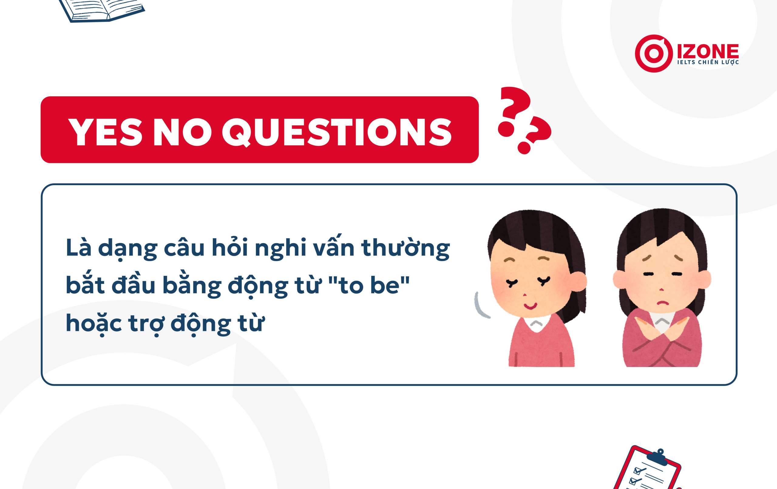 Giải thích dạng câu hỏi yes no question trong tiếng Anh