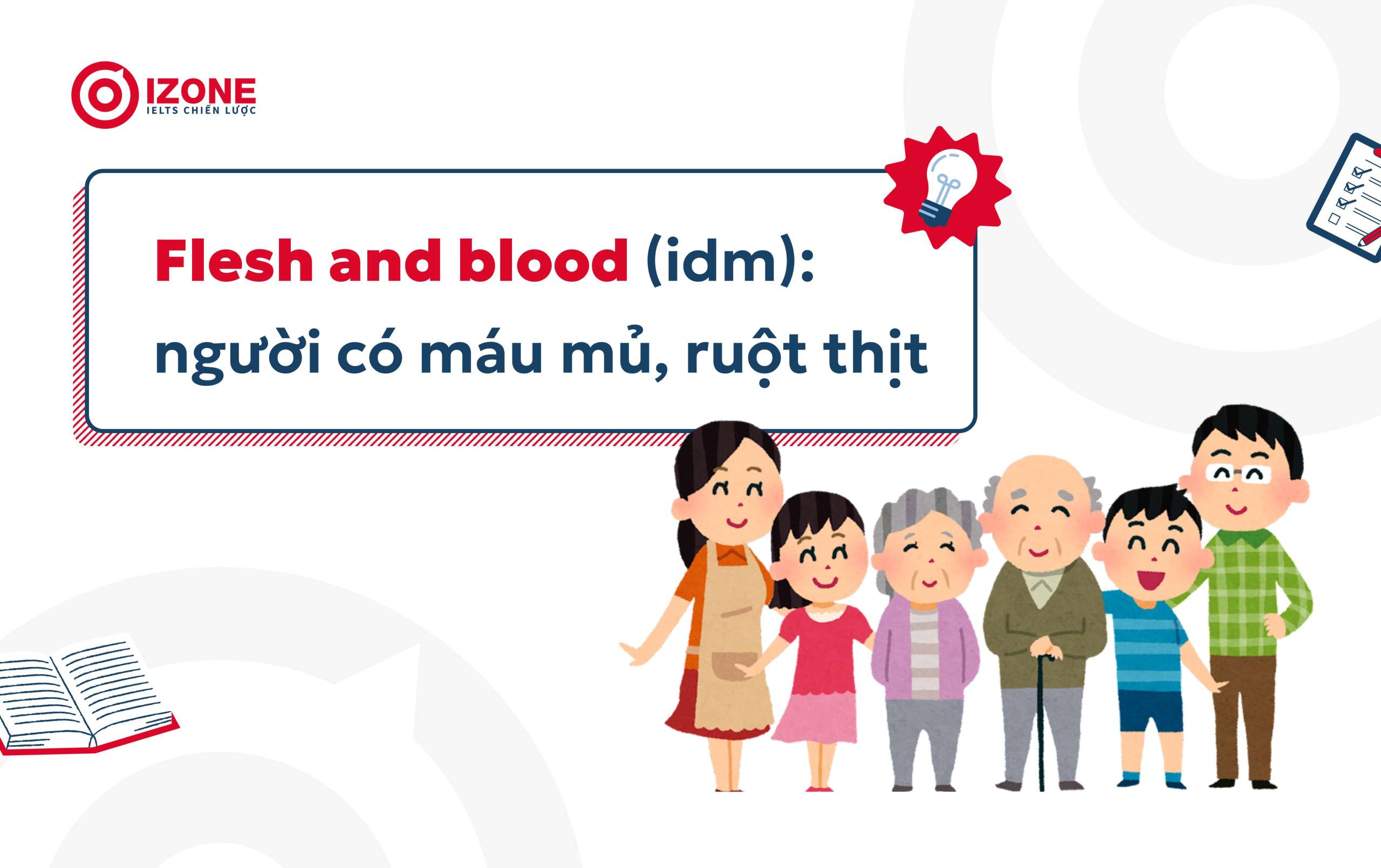 idiom thường gặp có chứa từ liên quan đến bộ phận cơ thể con người