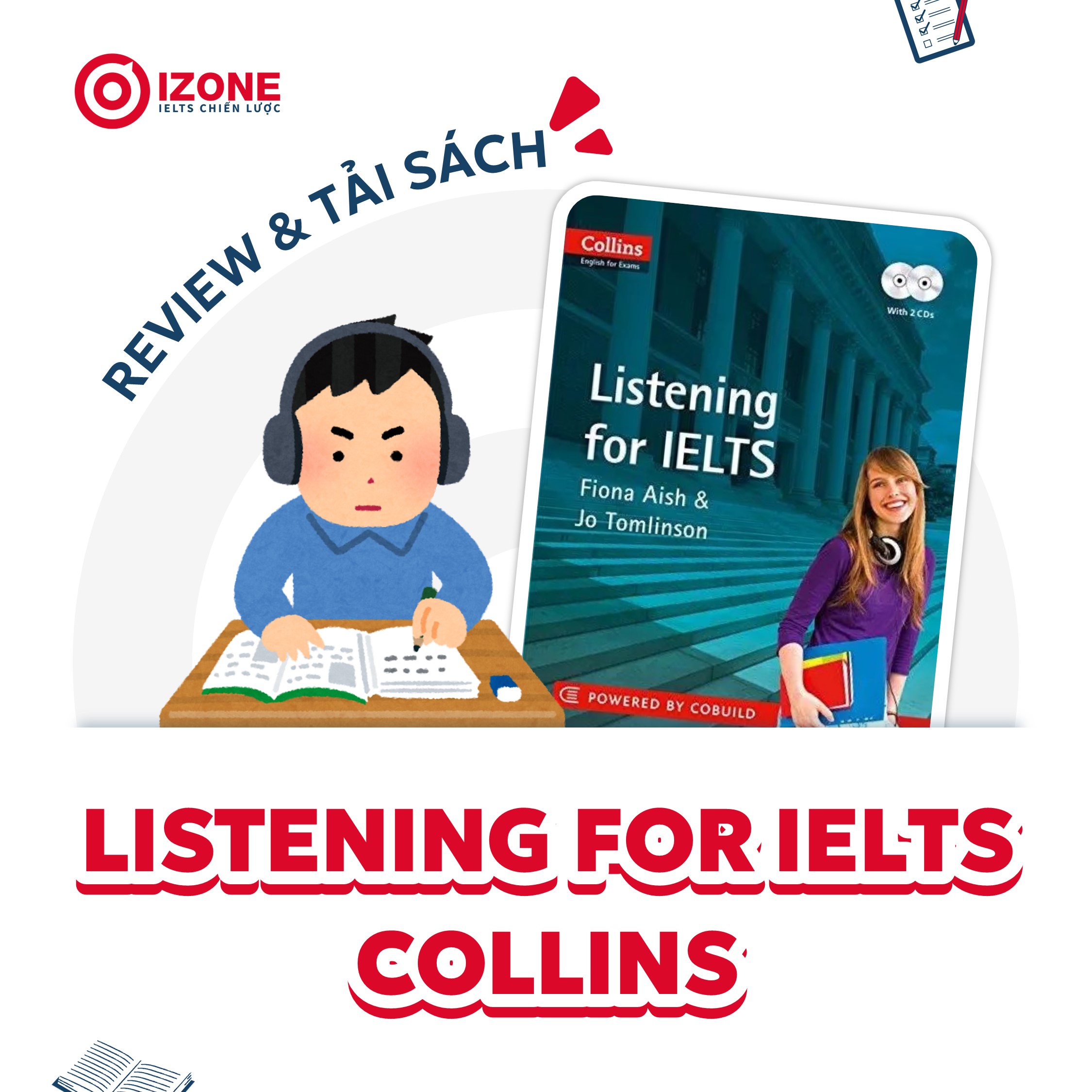 Review và Tải Sách Listening for IELTS Collins Answer Key PDF Miễn Phí