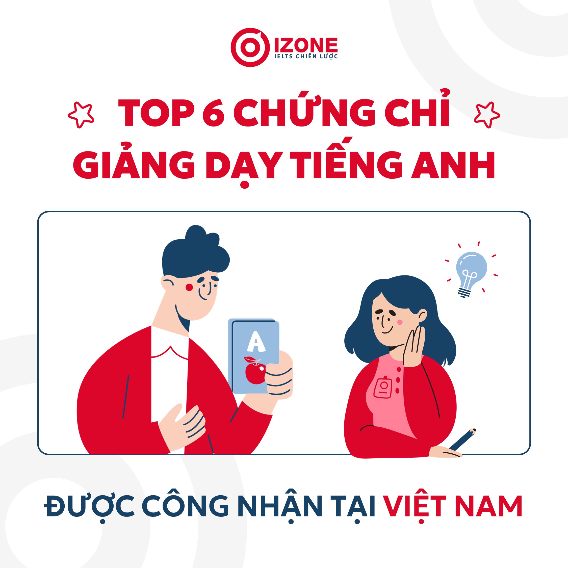 Top 6 chứng chỉ giảng dạy tiếng Anh được công nhận tại Việt Nam – Chứng chỉ nào dành cho bạn?